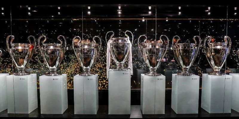 5 đội vô địch Champions League nhiều nhất