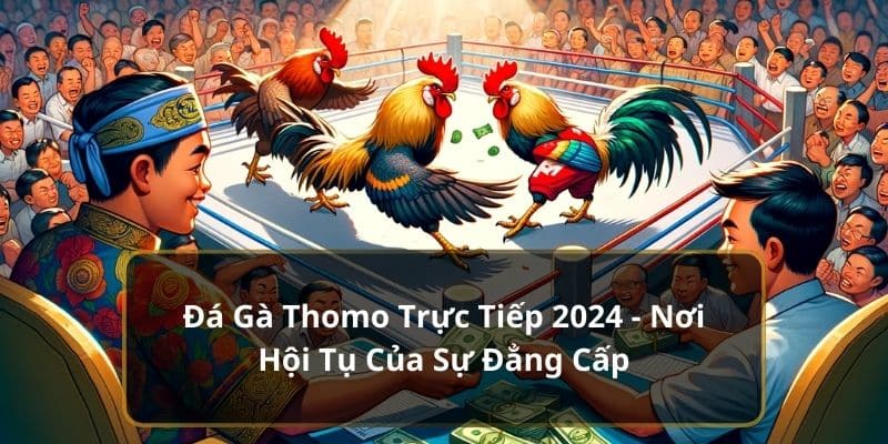Hình thức đá gà Thomo siêu hấp dẫn